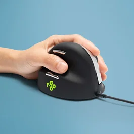 R-GO TOOLS R-Go HE Break Ratón Ergonómico Vertical para Zurdos Grande