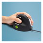 R-GO R-Go HE Break Ratón ergonómico vertical para zurdos, Negro