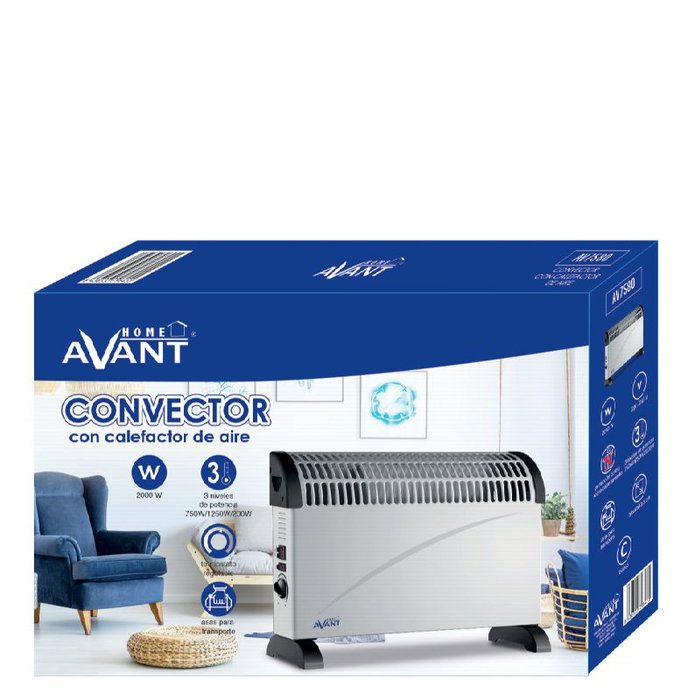 AVANT Convector Calefactor de Aire 2000W