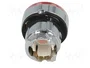 SCHNEIDER ELECTRIC Interruptor de presión Harmony XB4 22mm rojo