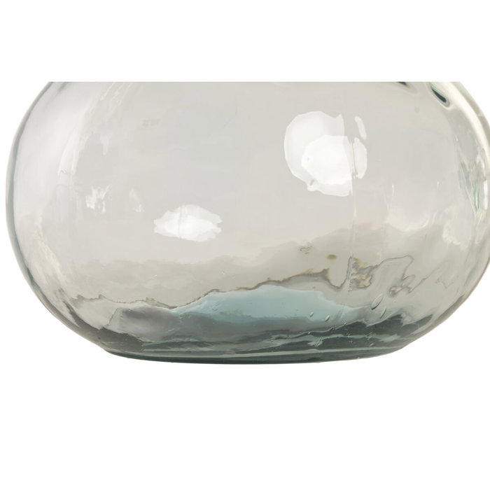 DKD Home Decor Jarrón de Cristal Reciclado Transparente 33x33x100 cm DKD Home Decor Jarrón de Cristal Reciclado Transparente 33x33x100 cm