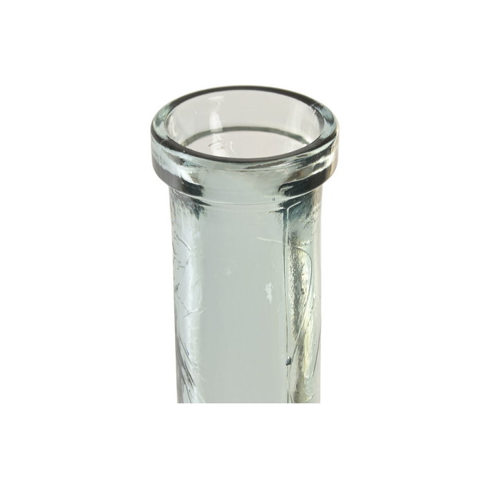 DKD Home Decor Jarrón de Cristal Reciclado Transparente 33x33x100 cm DKD Home Decor Jarrón de Cristal Reciclado Transparente 33x33x100 cm