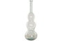 DKD Home Decor Jarrón de Cristal Reciclado Transparente 33x33x100 cm