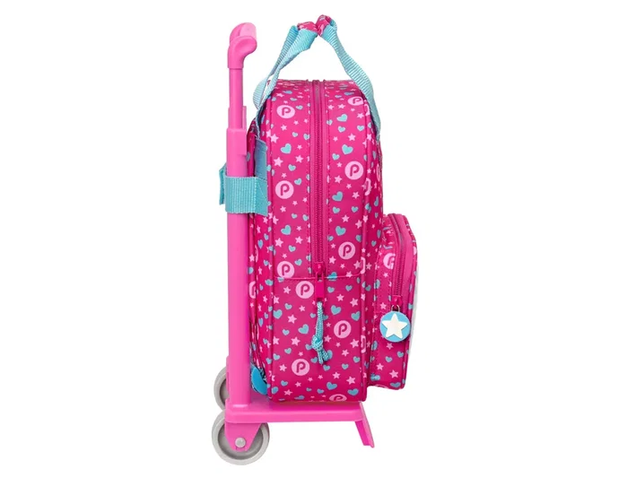 Safta Mochila con Carro Pin y Pon Rosa y Azul Safta Mochila con Carro Pin y Pon Rosa y Azul