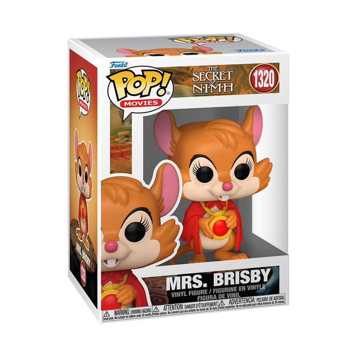 Funko Figura POP! Movies Mrs. Brisby de NIMH, el mundo secreto de la señora Brisby