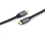 EQUIP Cable USB-C a USB-C 3.2 Gen 2, 1m, 100W, 10Gbps, Negro