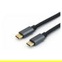 EQUIP Cable USB-C 128354 a USB-C 3.2 Gen 2, 1m, 100W PD, 4K 60Hz, Negro