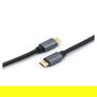 EQUIP Cable USB-C 128354 a USB-C 3.2 Gen 2, 1m, 100W PD, 4K 60Hz, Negro