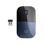 HP Ratón Inalámbrico Z3700 - 2.4 GHz, Nano Receptor USB, Compatible con Windows y macOS, Azul Lunar, para Diestros y Zurdos