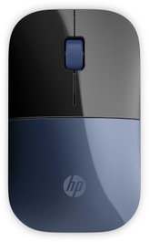 HP Z3700 Ratón Inalámbrico Azul, 1200 DPI, 3 Botones, Radio 2.4 GHz