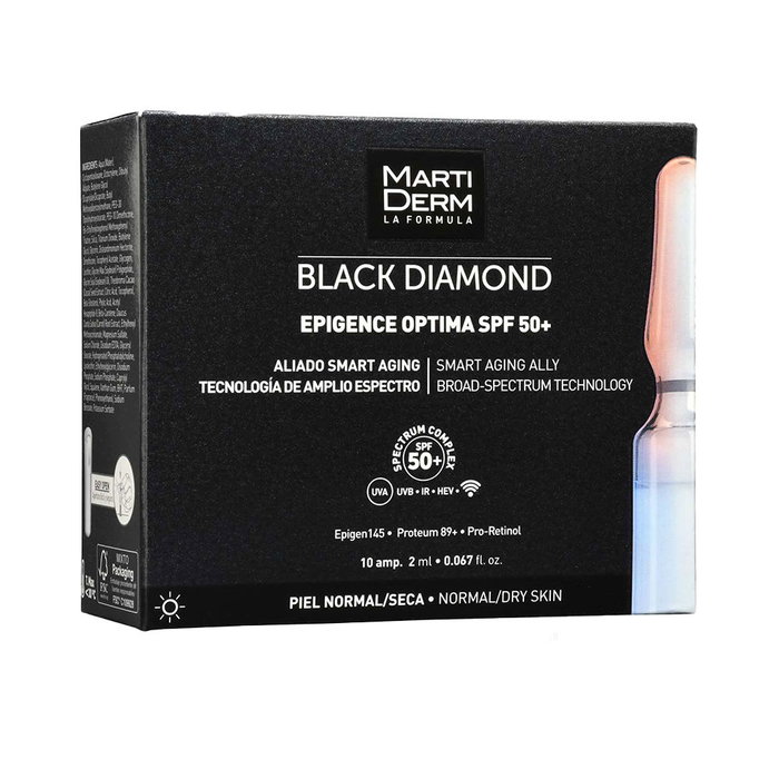 Martiderm Black Diamond Epigence Optima SPF 50+ 10 Ampollas de 2 ml