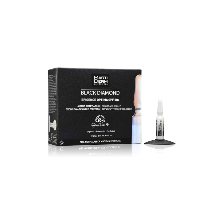Martiderm Black Diamond Epigence Optima SPF 50+ 10 Ampollas de 2 ml