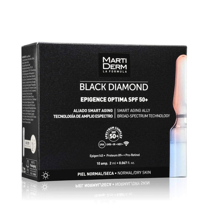 Martiderm Black Diamond Epigence Optima SPF 50+ 10 Ampollas de 2 ml