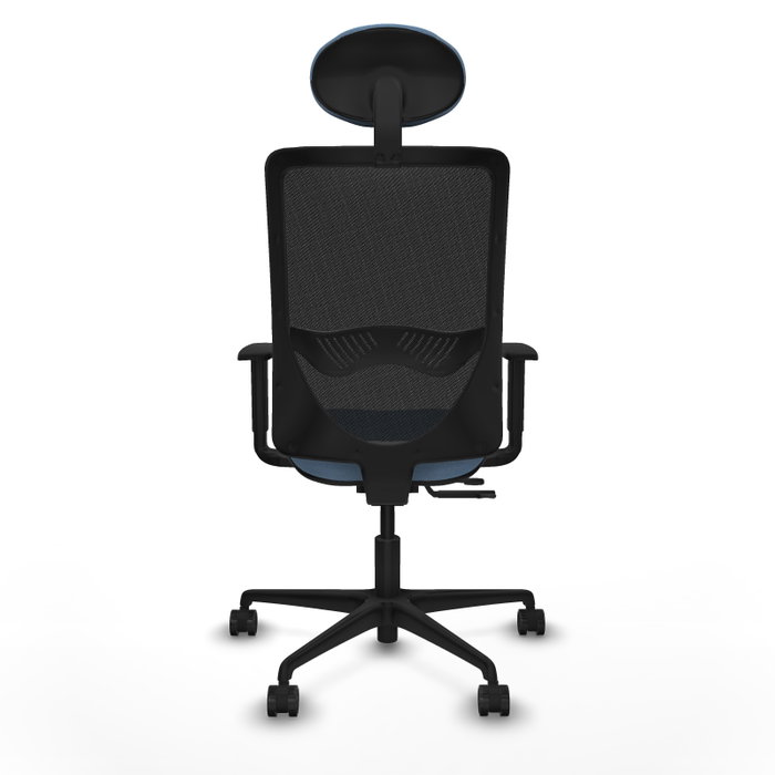 PIQUERAS Y CRESPO Silla de oficina Zulema con mecanismo Sincro/Traslack, Azul cielo y Negro PIQUERAS Y CRESPO Silla de oficina Zulema con mecanismo Sincro/Traslack, Azul cielo y Negro
