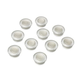 NOBO Imanes para Pizarras de Cristal Transparentes 32 mm, 10 Unidades
