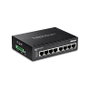 TRENDnet TI-PG80 Switch Industrial de 8 Puertos Gigabit PoE+