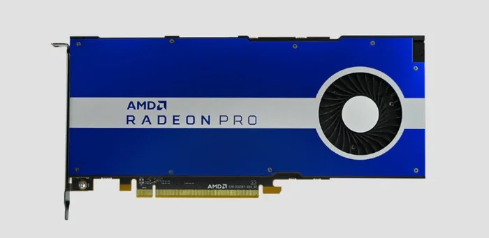 AMD Radeon Pro W5700 Tarjeta Gráfica 8GB GDDR6 256-bit PCIe 4.0 x16 con 5x Mini DisplayPort y 1x USB-C