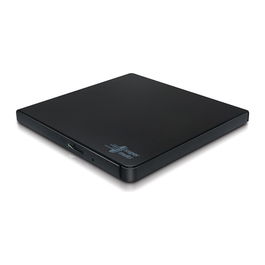 Hitachi-LG GP57EB40 Grabadora DVD Externa USB Slim Negra Portátil Sobremesa