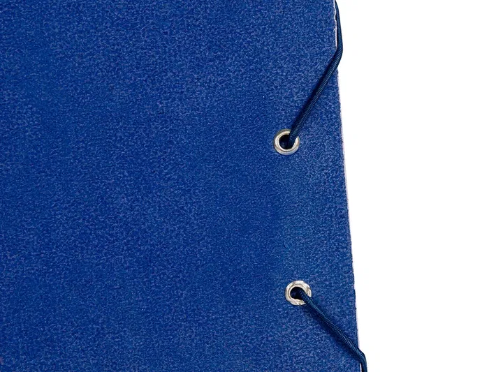 Liderpapel Carpeta Planos A3 N 12 Cartón Gofrado Sencilla Gomas UVI Azul