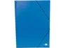 Liderpapel Carpeta Planos A3 N 12 Cartón Gofrado Sencilla Gomas UVI Azul