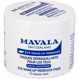 Mavala Eye-Lite Discos desmaquillantes, 75 pzs