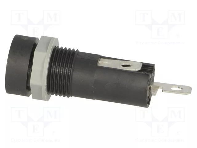 Stelvio Kontek Portafusibles 5x20mm 10A Negro Stelvio Kontek Portafusibles 5x20mm 10A Negro