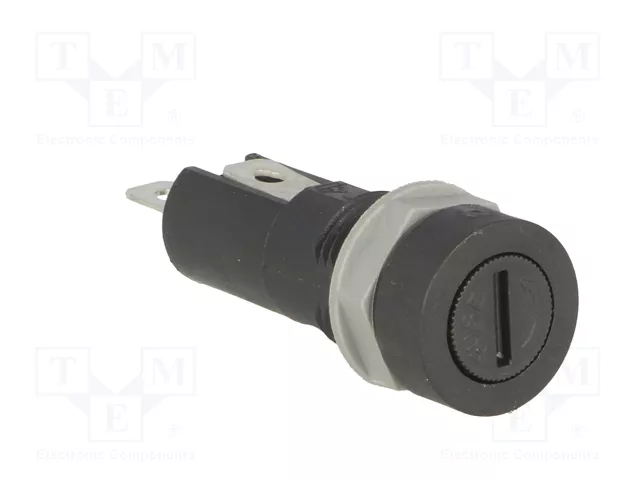Stelvio Kontek Portafusibles 5x20mm 10A Negro Stelvio Kontek Portafusibles 5x20mm 10A Negro