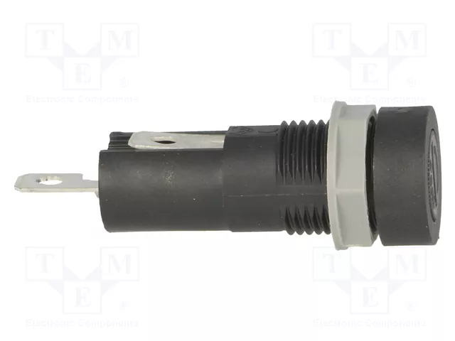 Stelvio Kontek Portafusibles 5x20mm 10A Negro Stelvio Kontek Portafusibles 5x20mm 10A Negro
