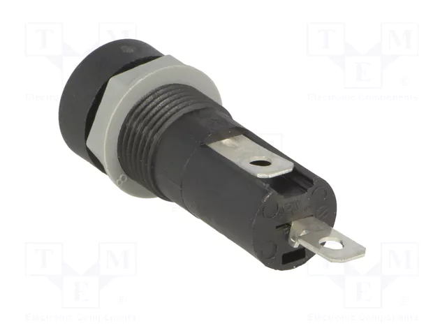 Stelvio Kontek Portafusibles 5x20mm 10A Negro Stelvio Kontek Portafusibles 5x20mm 10A Negro