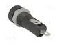Stelvio Kontek Portafusibles 5x20mm 10A Negro