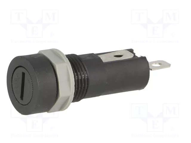 Stelvio Kontek Portafusibles 5x20mm 10A Negro Stelvio Kontek Portafusibles 5x20mm 10A Negro