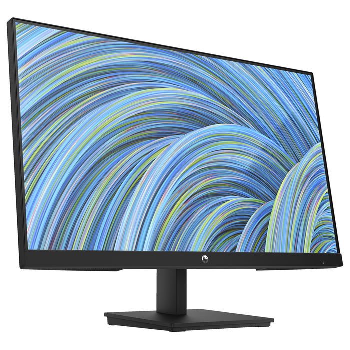HP V24v G5 Monitor 23.8 Pulgadas Full HD 1920x1080 VA 75Hz AMD FreeSync 5ms Tiempo de Respuesta Negro