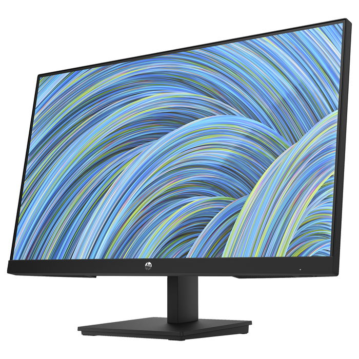 HP V24v G5 Monitor 23.8 Pulgadas Full HD 1920x1080 VA 75Hz AMD FreeSync 5ms Tiempo de Respuesta Negro
