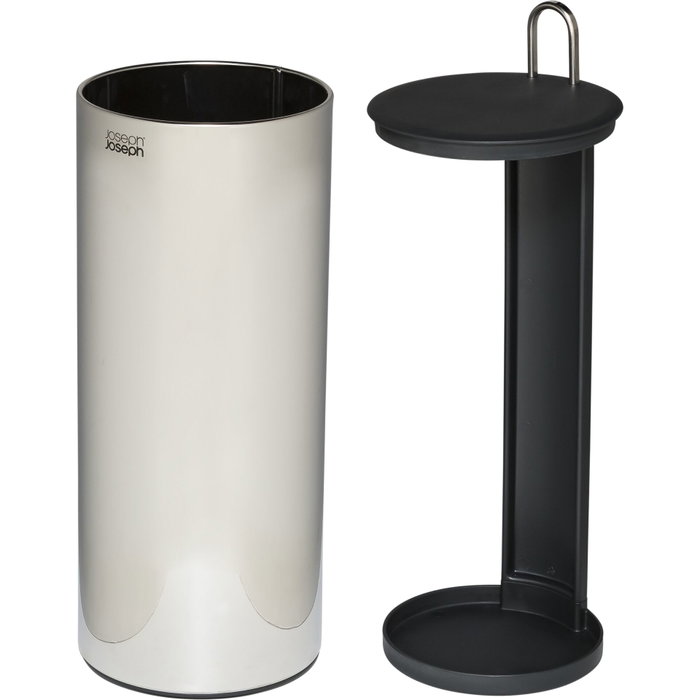 Joseph Joseph EasyStore Luxe Soporte para Papel Higiénico con Almacenamiento Oculto