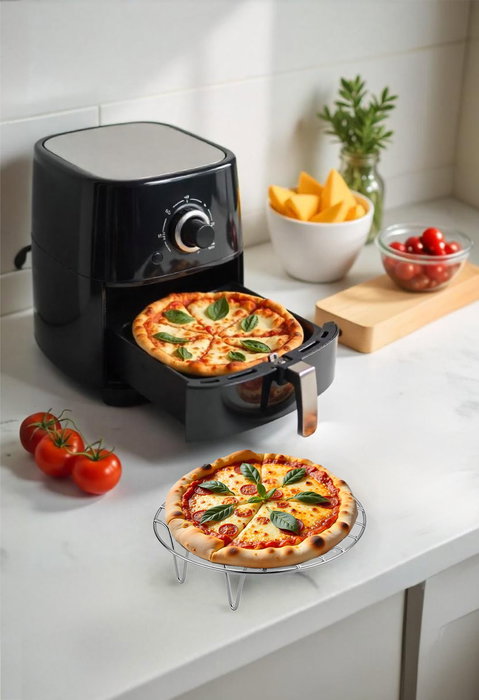 Inde - Rejilla Redonda para Airfryer, Acero Inoxidable, Diámetro 17.5 cm (36 Unidades) Inde - Rejilla Redonda para Airfryer, Acero Inoxidable, Diámetro 17.5 cm (36 Unidades)