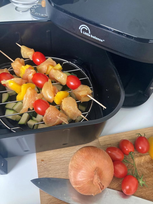 Inde - Rejilla Redonda para Airfryer, Acero Inoxidable, Diámetro 17.5 cm (36 Unidades) Inde - Rejilla Redonda para Airfryer, Acero Inoxidable, Diámetro 17.5 cm (36 Unidades)