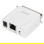 Digitus Servidor de Impresora Fast Ethernet Paralelo Blanco 10/100 Mbps Puerto Paralelo RJ45