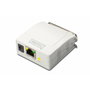 Digitus DN-13001-1 Servidor de impresora Fast Ethernet paralelo Blanco