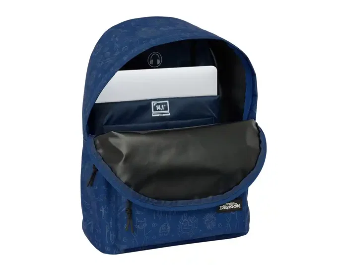 Safta Mochila Como Entrenar a tu Dragón para Portátil 14,1 pulgadas Safta Mochila Como Entrenar a tu Dragón para Portátil 14,1 pulgadas