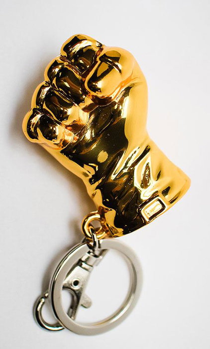Marvel Comics Llavero metálico Infinity Gauntlet