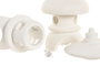 DKD Home Decor Decoración Luminosa LED Pagoda Blanca Surtida