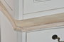 DKD Home Decor Vitrina Set 2 Madera Cristal 88x40x198 Natural