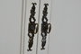 DKD Home Decor Vitrina Set 2 Madera Cristal 88x40x198 Natural