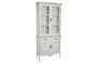 DKD Home Decor Vitrina Set 2 Madera Cristal 88x40x198 Natural