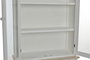 DKD Home Decor Vitrina Set 2 Madera Cristal 88x40x198 Natural