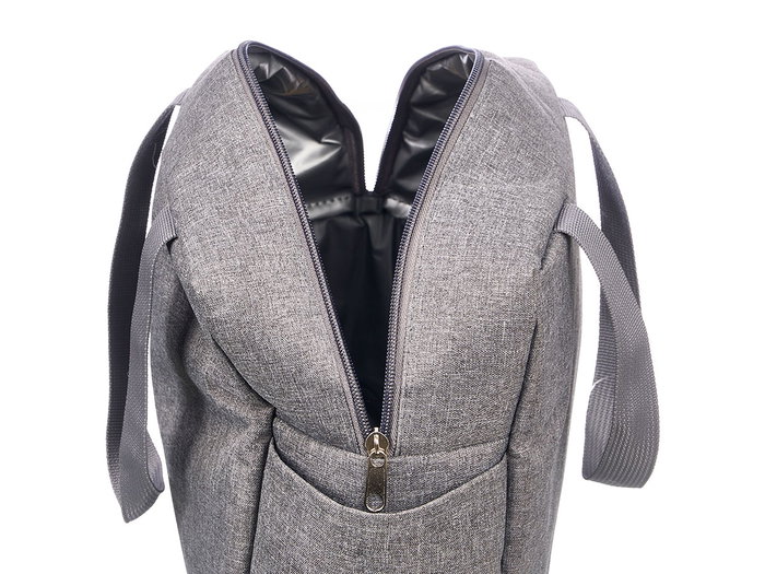 LEKNES Bolsa Isotérmica con Asas de 8L Gris