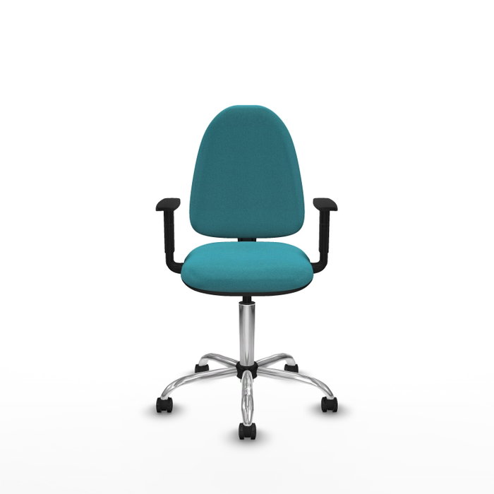 PIQUERAS Y CRESPO Silla de oficina Aýna Turquesa con Brazos 1D PIQUERAS Y CRESPO Silla de oficina Aýna Turquesa con Brazos 1D