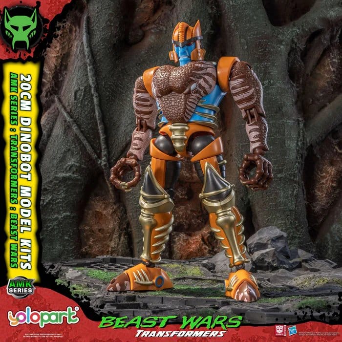 Yolopark Transformers: Beast Wars Dinobot Kit de Modelo Plástico AMK Series Yolopark Transformers: Beast Wars Dinobot Kit de Modelo Plástico AMK Series