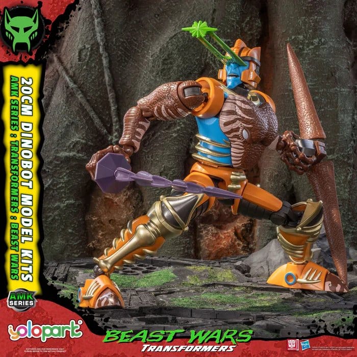 Yolopark Transformers: Beast Wars Dinobot Kit de Modelo Plástico AMK Series Yolopark Transformers: Beast Wars Dinobot Kit de Modelo Plástico AMK Series