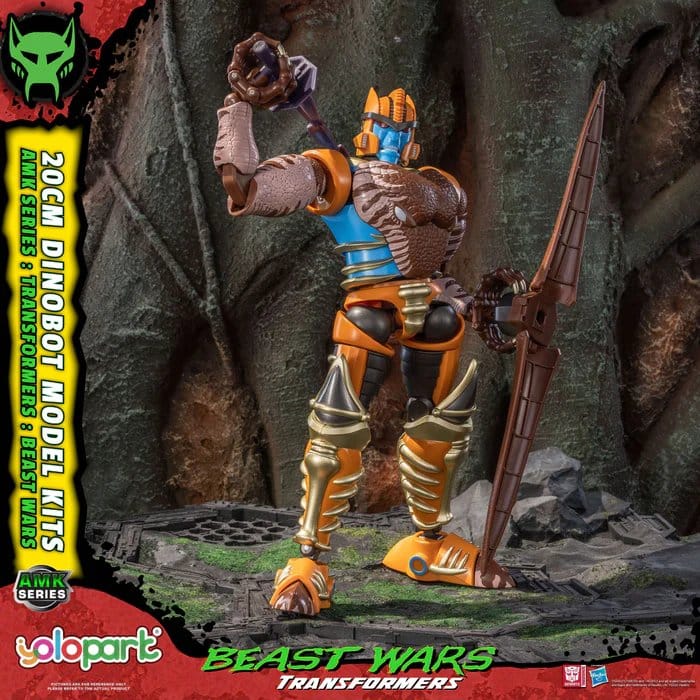 Yolopark Transformers: Beast Wars Dinobot Kit de Modelo Plástico AMK Series Yolopark Transformers: Beast Wars Dinobot Kit de Modelo Plástico AMK Series